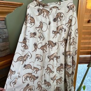 H&M Monkey Skirt, Size 2